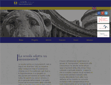 Tablet Screenshot of lascuolaadottaunmonumento.it